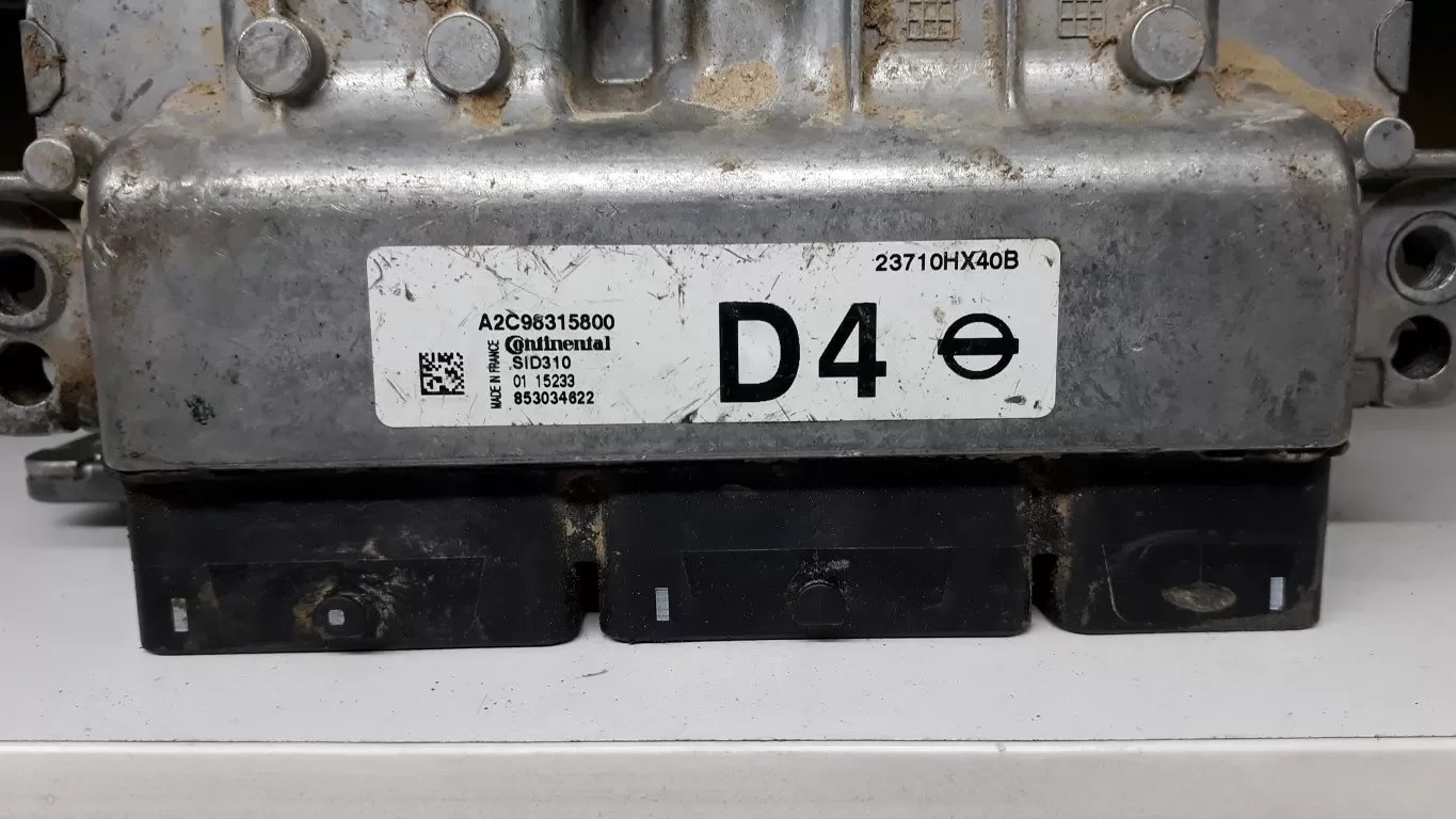 2016 NISSAN 1.5DCi ENGINE ECU CONTROL UNIT 23710HX40B SID310 A2C98315800