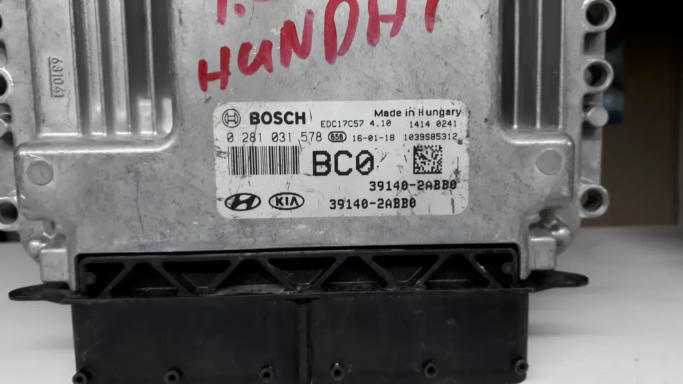 39140-2ABB0-0281031578 HYUNDAI I30 1.6 MOTOR BEYNİ EDC17C57