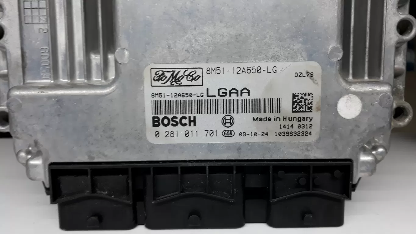 Ford Focus 1.6 TDCI Motor Beyni 8M51-12A650-LG 0281011701