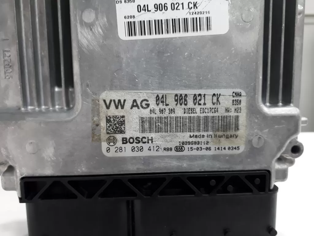 AUDI Q5 Dizel Motor Kontrol Ünitesi 04L906021CK 0281030412 EDC17C64 BEYİNCİM.COM