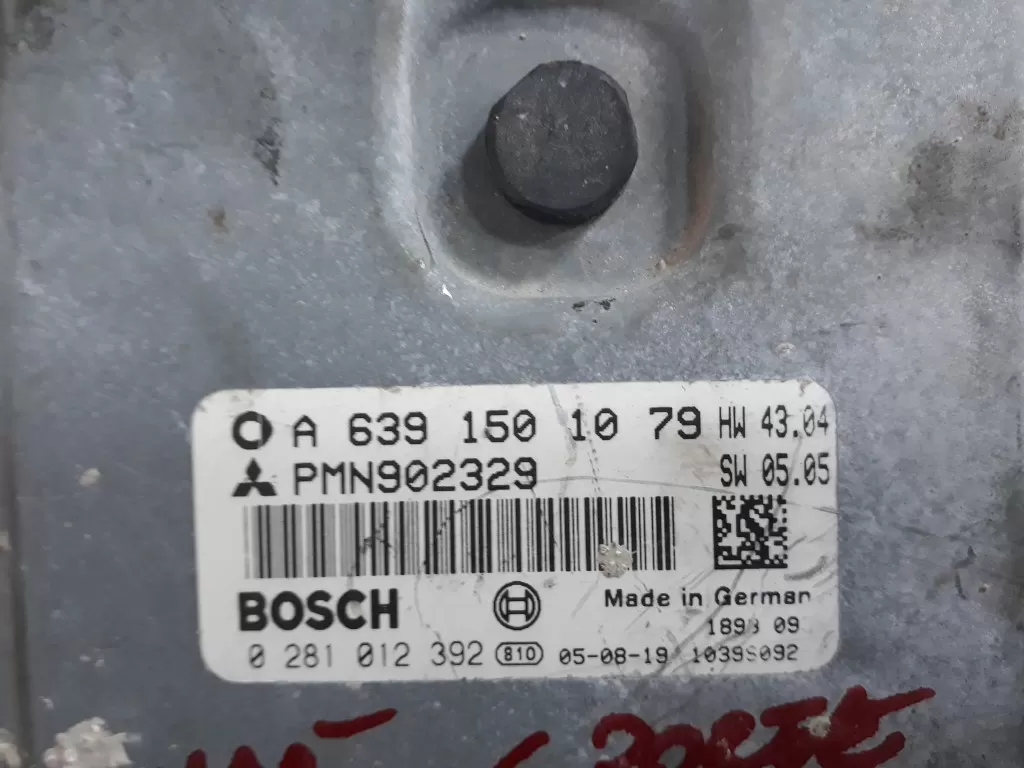 PMN902329 A6391501079 0281012392 Colt MK6 1.5 Dizel Motor Beyni
