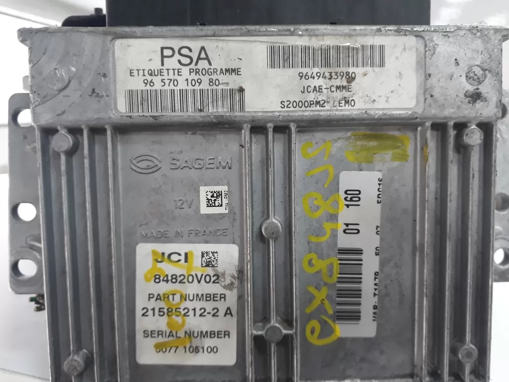 9657010980 PSA ECÜ BEYİNCİM.COM – Citroën motor beyni