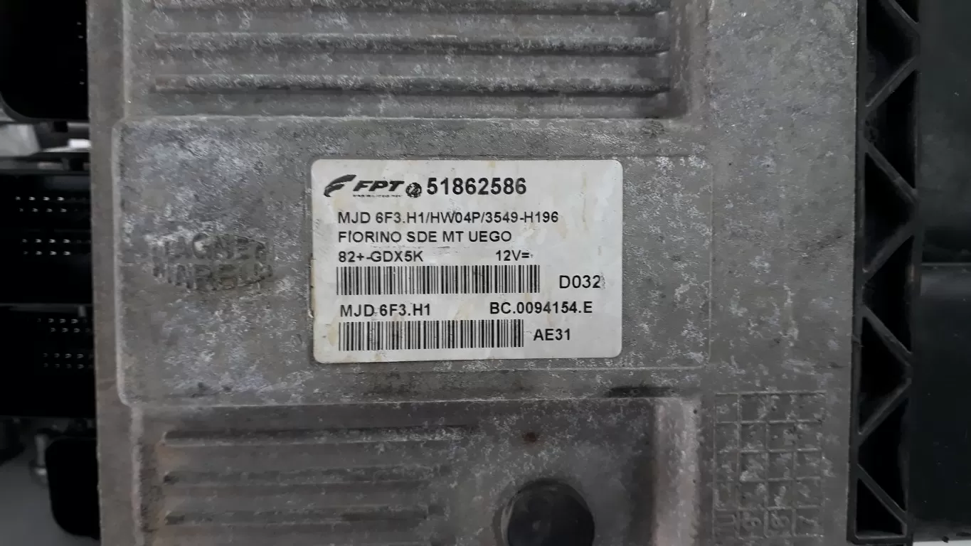 51862586 FIAT FIORINO MOTOR BEYNİ MJD 6F3.H1