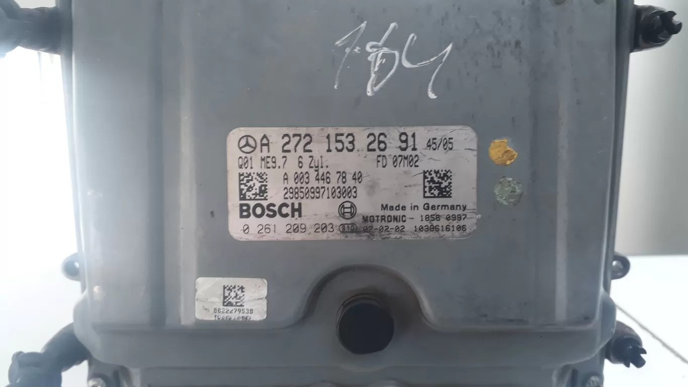 A2721532691 0261209203 MERCEDES-BENZ 350 MOTOR BEYNI