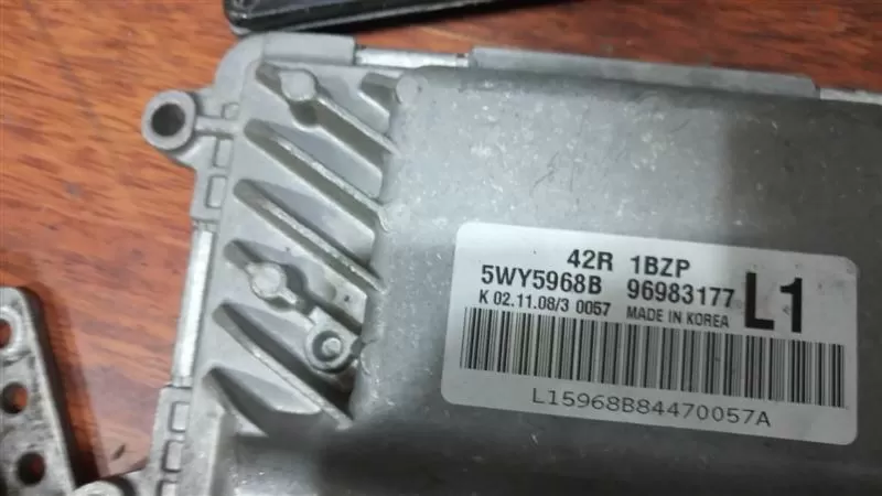 CHEVROLET AVEO KALOS BENZİNLİ MOTOR BEYNİ 5WY5968B