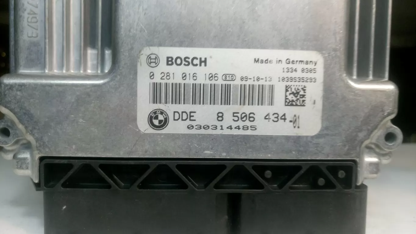 DDE 8506434 0281016106 BMW 316D MOTOR BEYNI