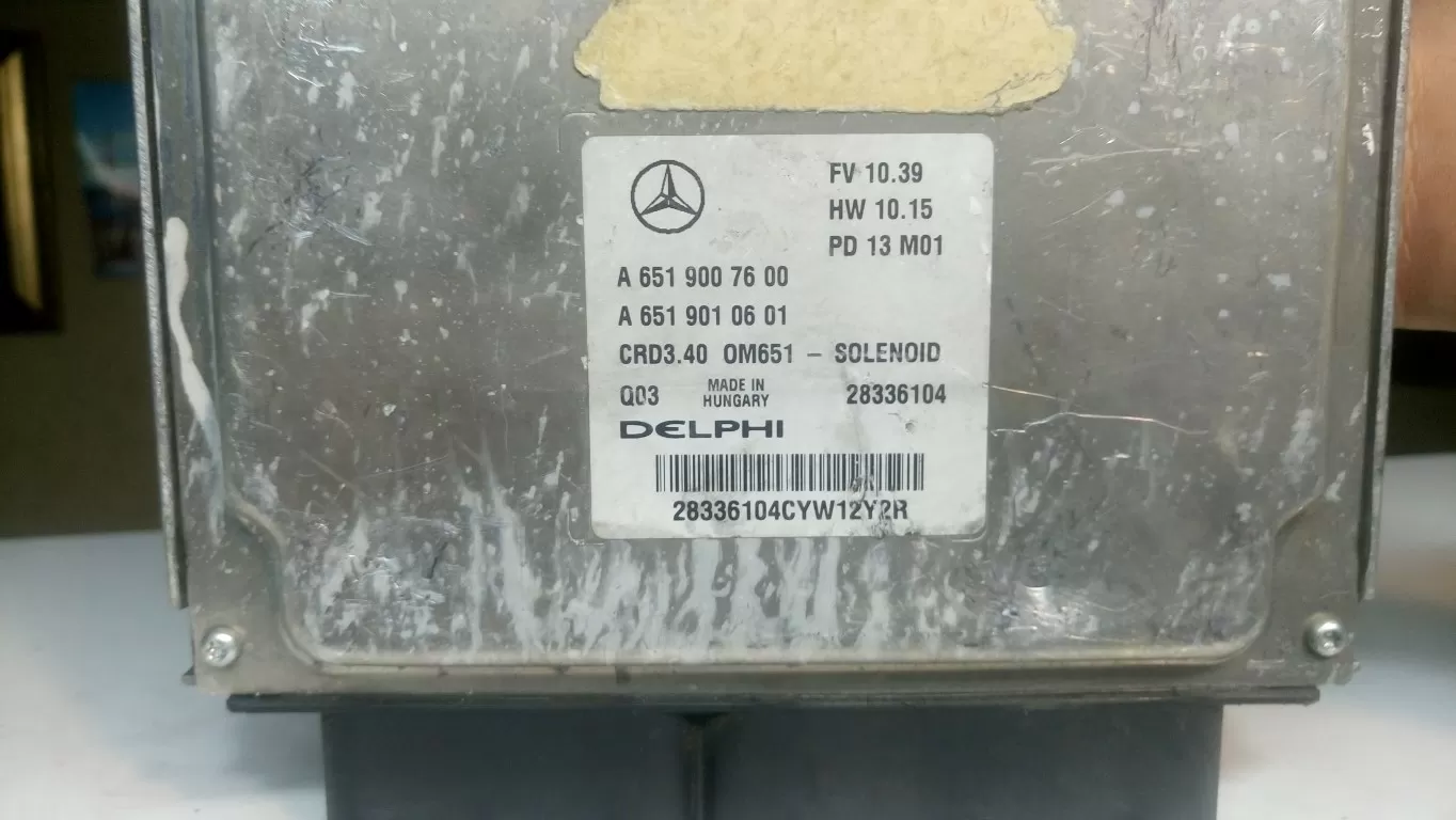 Mercedes W246 CDI Motor Beyni A6519007600 / A6519010601