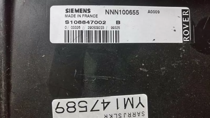 ROVER 75 SIEMENS ENGINE CONTROL UNIT ECU NNN100655