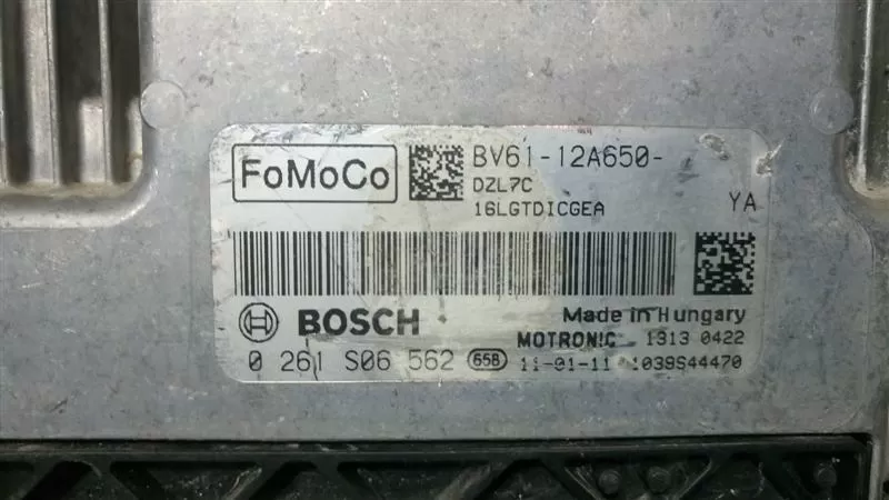 FORD FIESTA ST 1.6 EcoBoost BOSCH ENGINE ECU 0261S06562