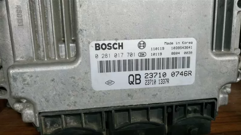 RENAULT KOLEOS 2.0 DCI 0281017701 237100746R QB