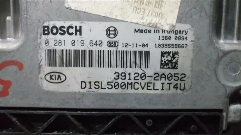 KİA SPORTAGE MOTOR BEYNİ BOSCH 0281019640 KİA 39120-2A052