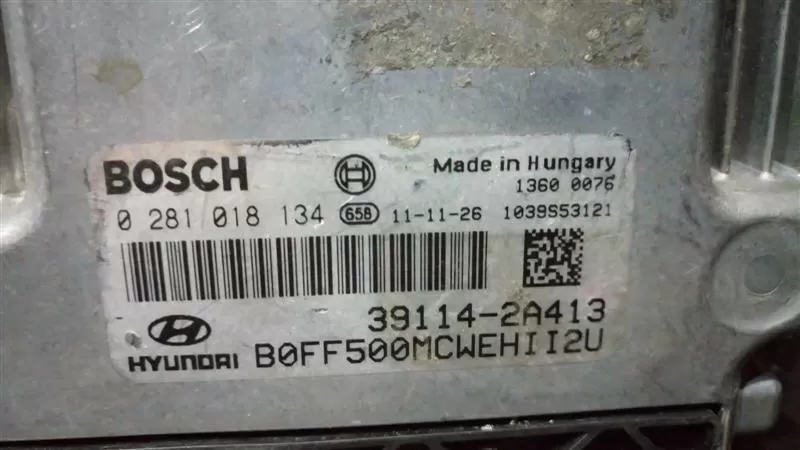 HYUNDAI İ30 1.6 CRDİ MOTOR BEYNİ, 0 281 018 134, 0281018134, 39114-2A413