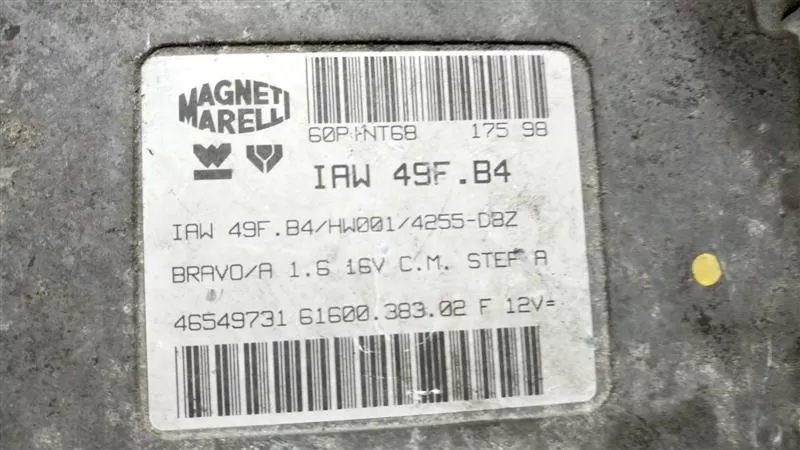 ECU IAW49F B4 IAW 49F B4 HW001 Fiat Bravo 1 6 16V