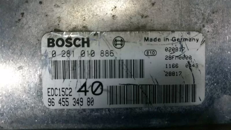 FORD FİESTA 1.4 TDCİ BEYNİ 0281017831 - AV21-12A650-GC