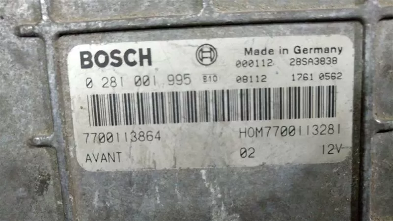 KOMPUTER LAGUNA I 1.9 DTI BOSCH 0281001995