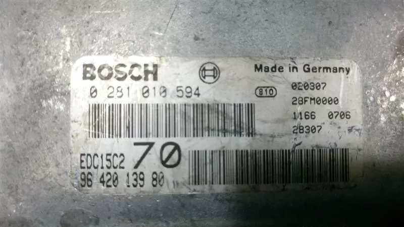 S110678003D 1S6A-12A650-AD FORD FİESTA MOTOR BEYNI
