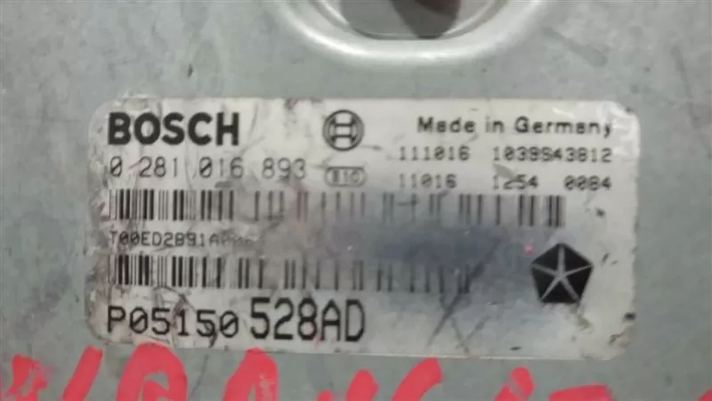 jeep dodge chrysler bosch 0281016893 P05150528AD