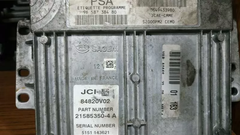 PEUGEOT CITROEN9649433980 9658738480 SAGEM PSA