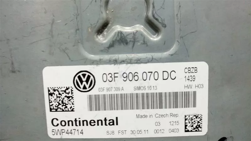 3S61-12A650-CA FORD FİESTA 1.4 MOTOR BEYNİ S118107004 C