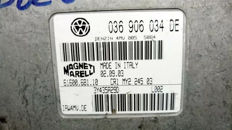 036906034 AK IAW4MV.AK VOLKSWAGEN POLO MOTOR BEYNİ