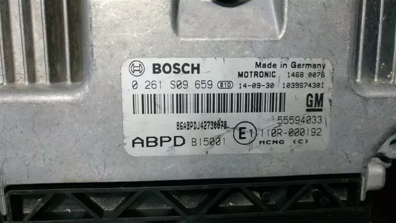 0261S09659 55594033 OPEL ECÜ BEYİNCİM.COM