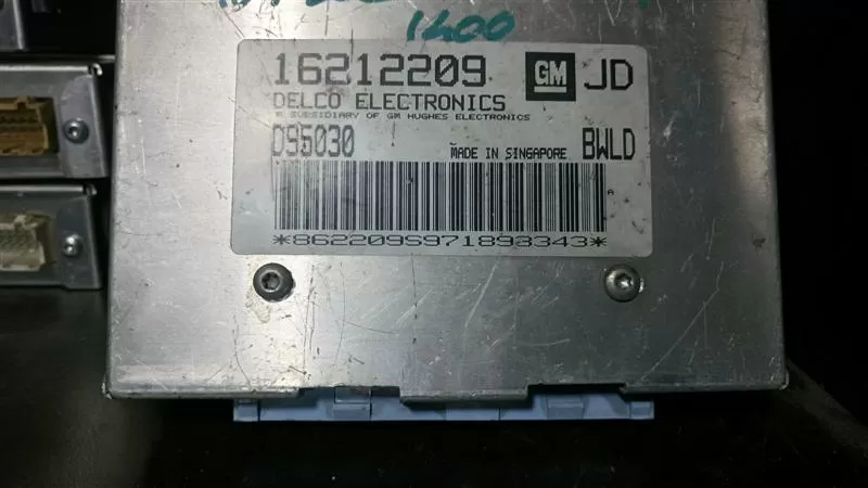 OPEL CORSA Astra 1.2 ECU DELCO 16212209 JD BWLD