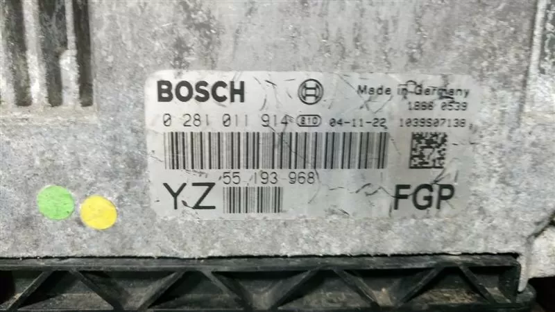 0281011914 OPEL VECTRA 1.9 MOTOR BEYNİ-ECU