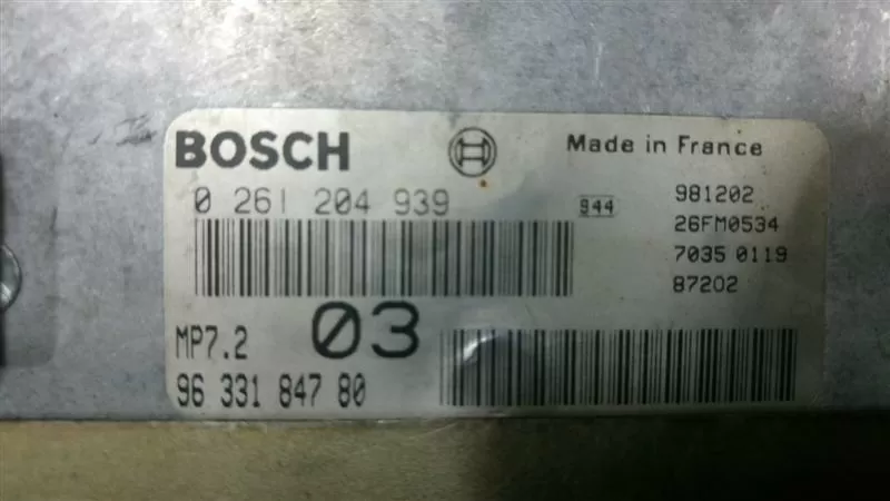 BMW E90 MOTOR BEYNİ 0281012707 - DDE7799856
