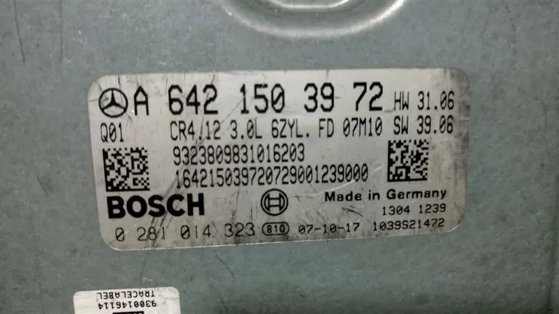 Bosch A6421503972 0281014323 Mercedes A 642 150 39 72