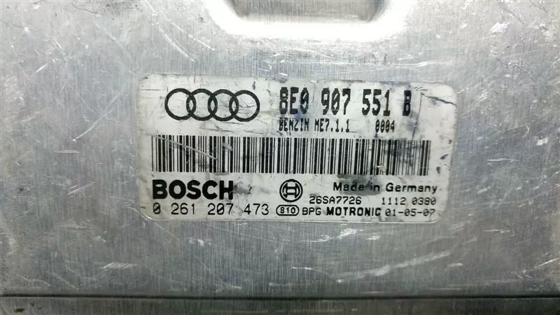 AUDI A4 A5 A6 MOTOR BEYNI 0261207473 8E0907551B