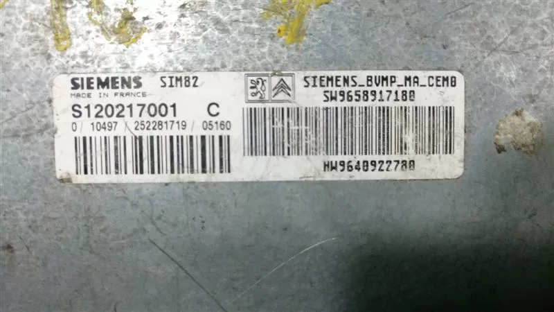 BMW 320D MOTOR BEYNİ 0281013501 - DDE7803373