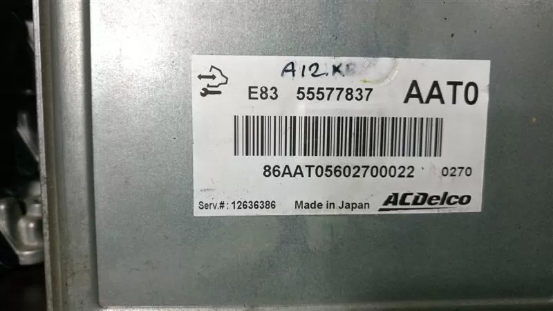 Opel Corsa 1.2Benzinli AAT0 E83 55577837-12636386 AAT0