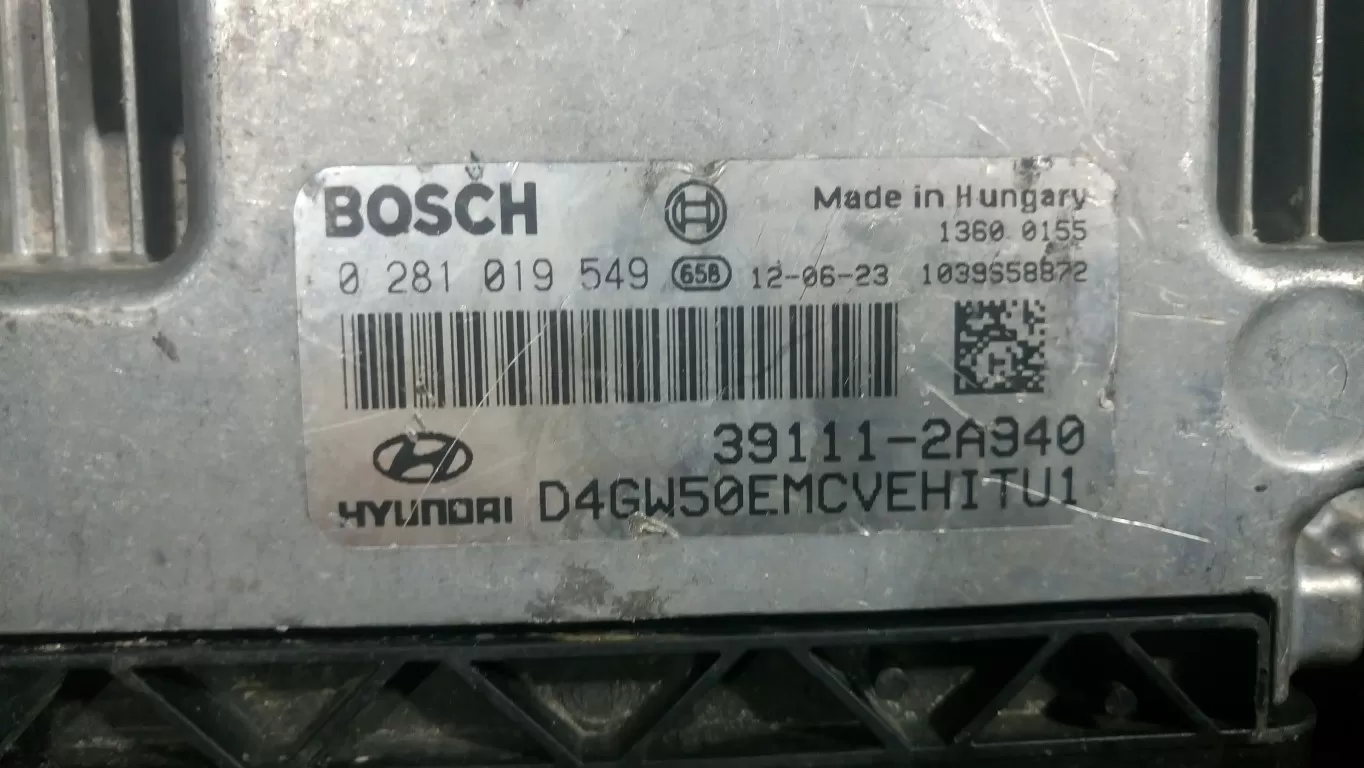 Hyundai i30 1.6 CRDi, 0281019549, 0 281 019 549, 39111-2A940