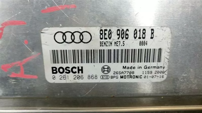VAG 1.8T AVJ 0261206868 8E0906018B ECU