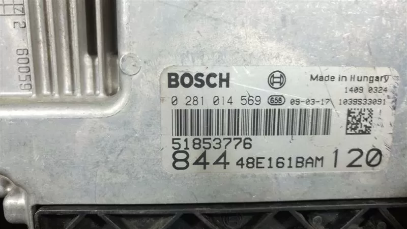 DELTA 1.6JTD 0281014569 51828290 BOSCH MOTOR BEYNİ 51853776