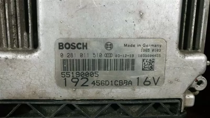 Fiat Stilo 1.9 JTD BOSCH ÇIKMA MOTOR BEYNİ 0281011510