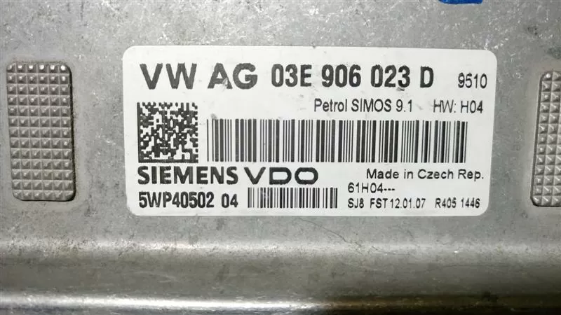 03E906023D 5WP40502 SIMOS 9.1