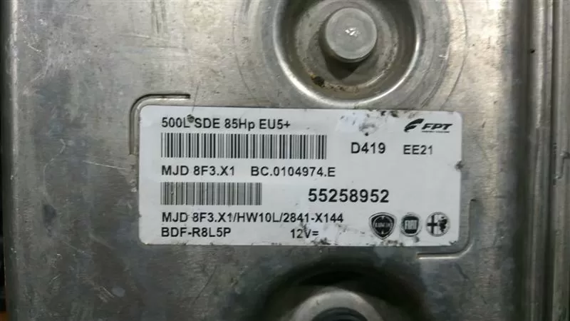 55258952 1.3 MULTIJET MOTOR BEYNİ,MJ8F3