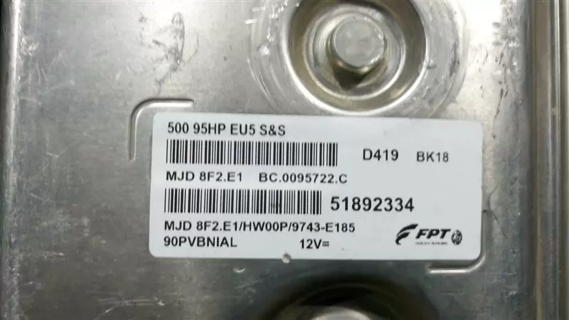 Fiat 500 1.3 95HP 51892334 MJD8F2.E1