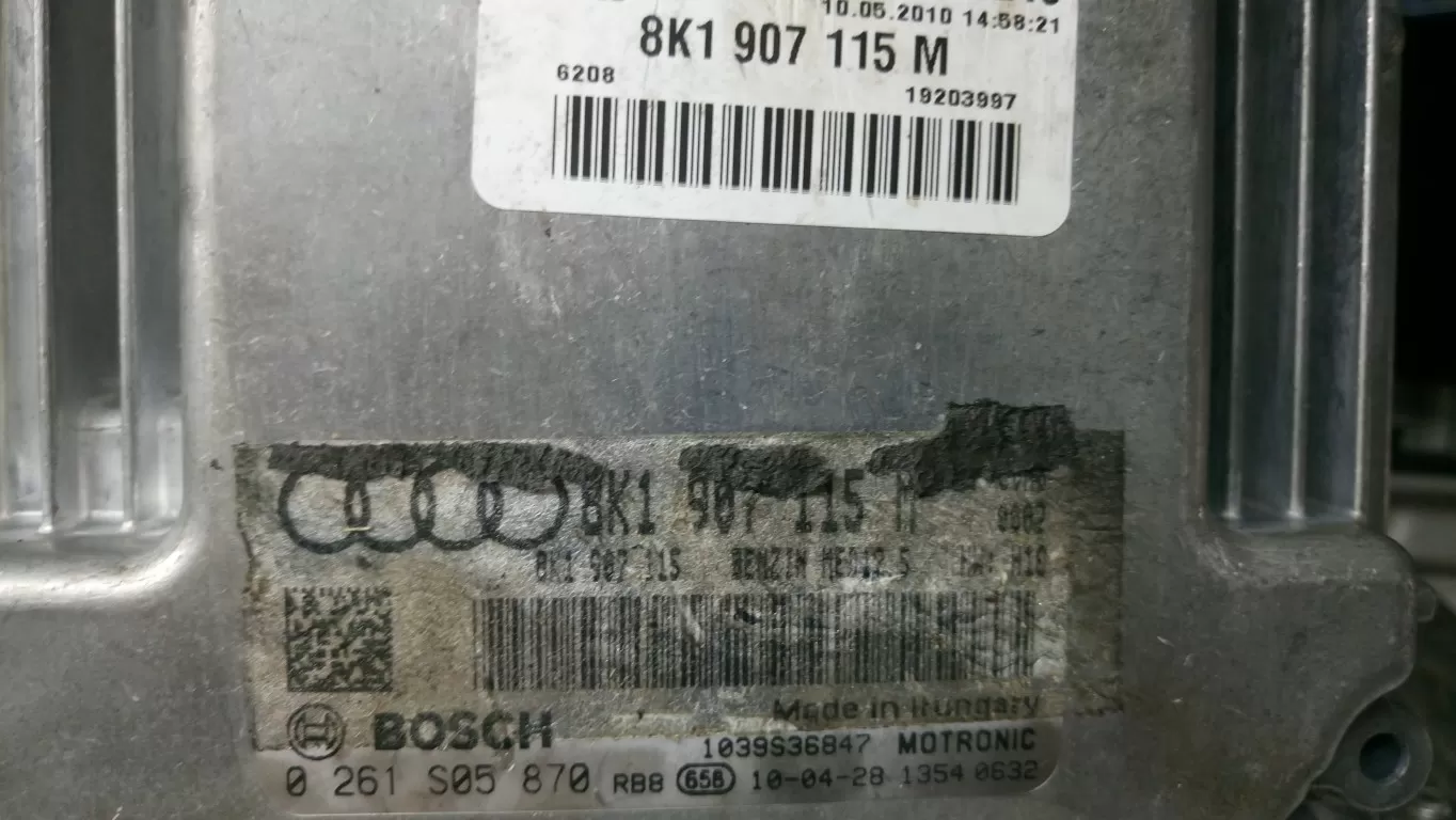 8K1907115M AUDİ A5 1.8 TFSI CDHB 0261S05870 0261 S05 870