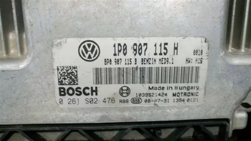 0261S02476 1P0907115H MED9.1 – Volkswagen motor beyni