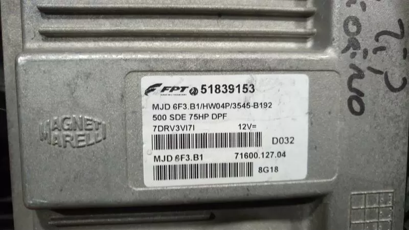 Arama Sonuçları 51839153 500 SDE 75HP MULTİJET MJD 6F3.B1