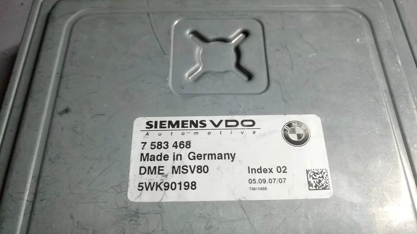 DME MSV80 7583468 - 5WK90198 BMW BEYİNCİM.COM