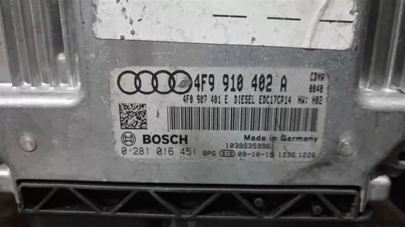 0281016451 4F9910402A EDC17CP14 AUDI DIESEL