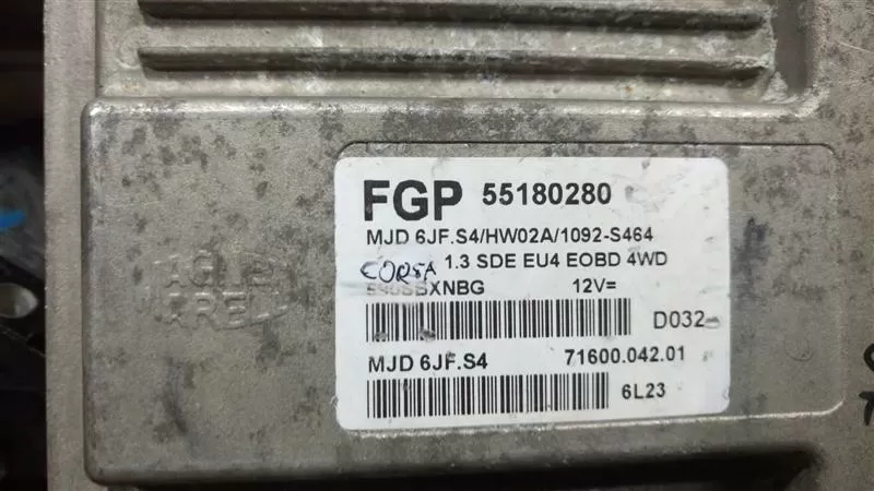 OPEL CORSA D ABS KONTROL BEYNİ 0265950402