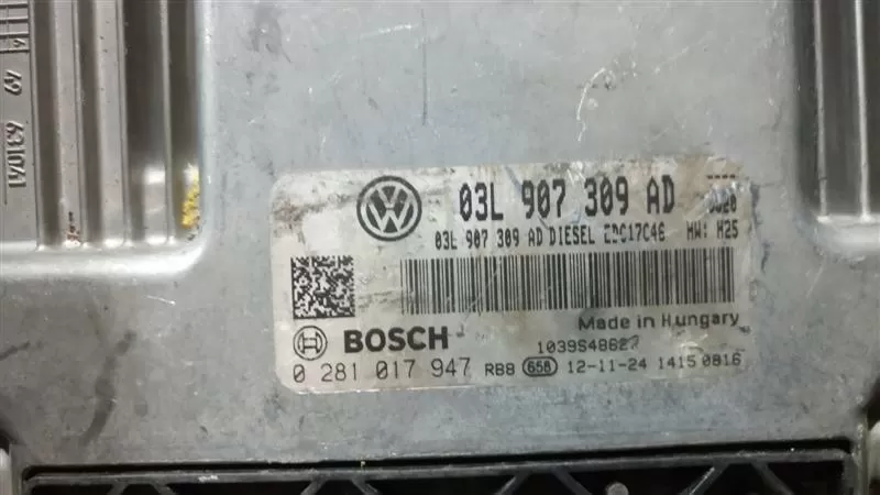 03L907309AD-0281017947 VW TİGUAN AUDI MOTOR BEYNİ