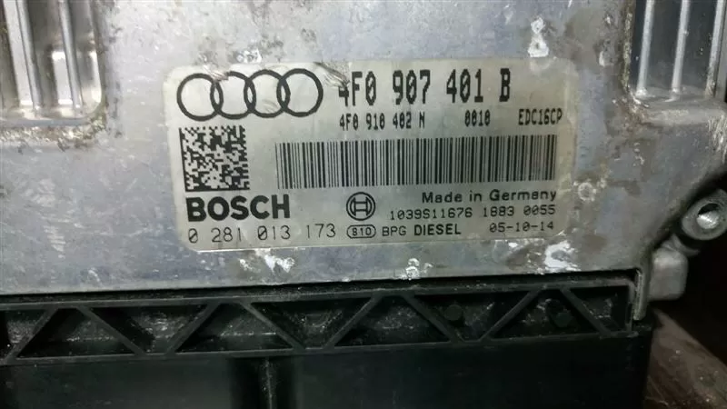 AUDİ A6 3.0 TDI MOTOR BEYNİ ECU 4F0907401B 0281013173