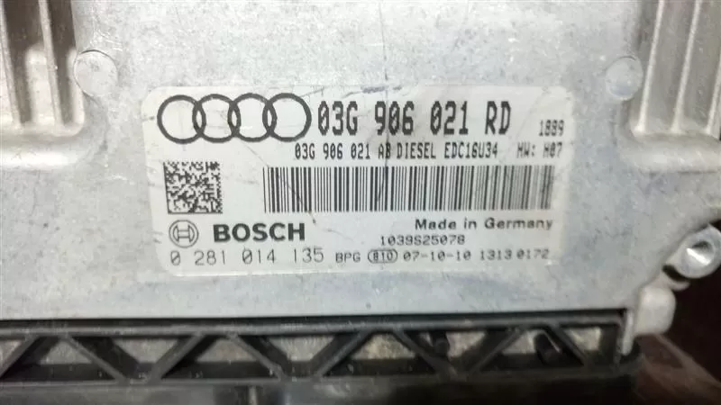 MOTOR BEYİNİ AUDI A3 1.9 TDI 03G906021RD, 03G 906 021 RD 0281014135