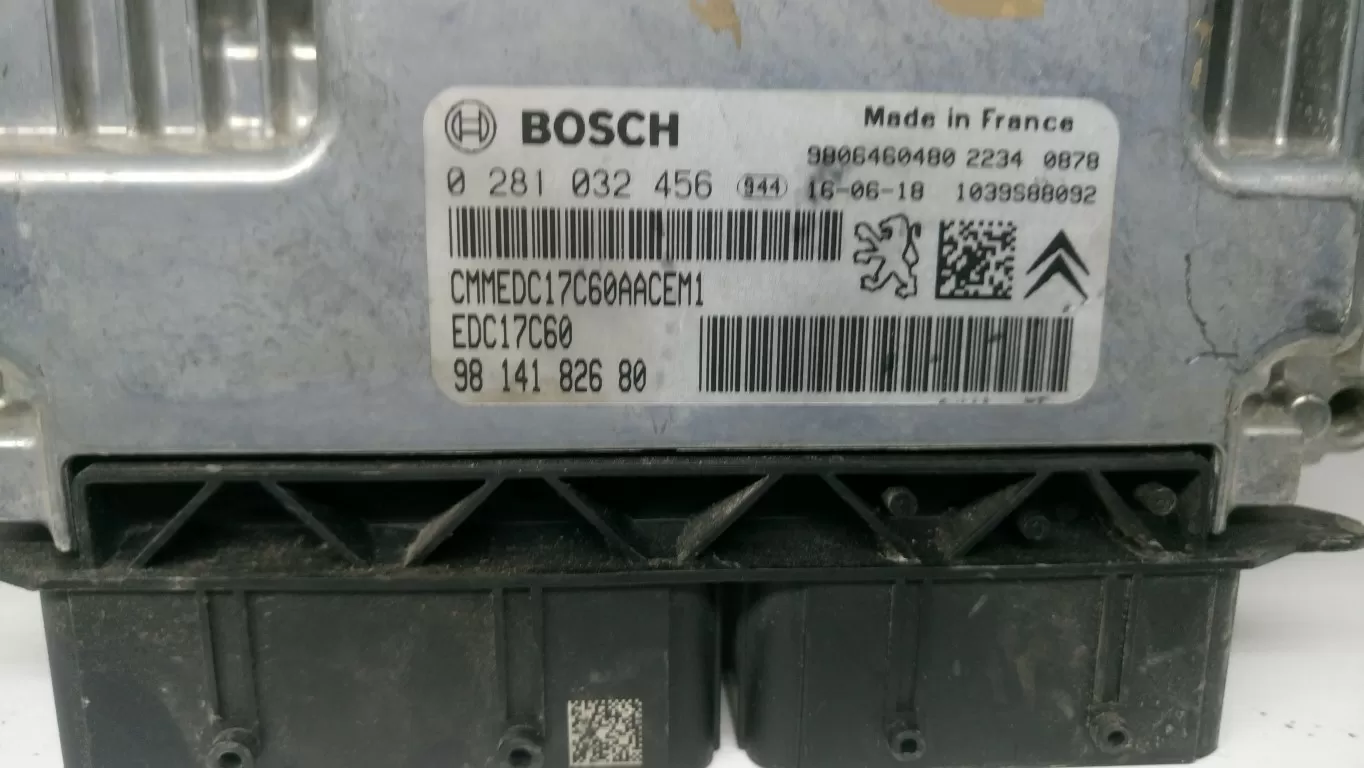 PEUGEOT 1.6 HDİ MOTOR BEYNİ EDC17C60 0281 032 456 0281032456 - 9814182680