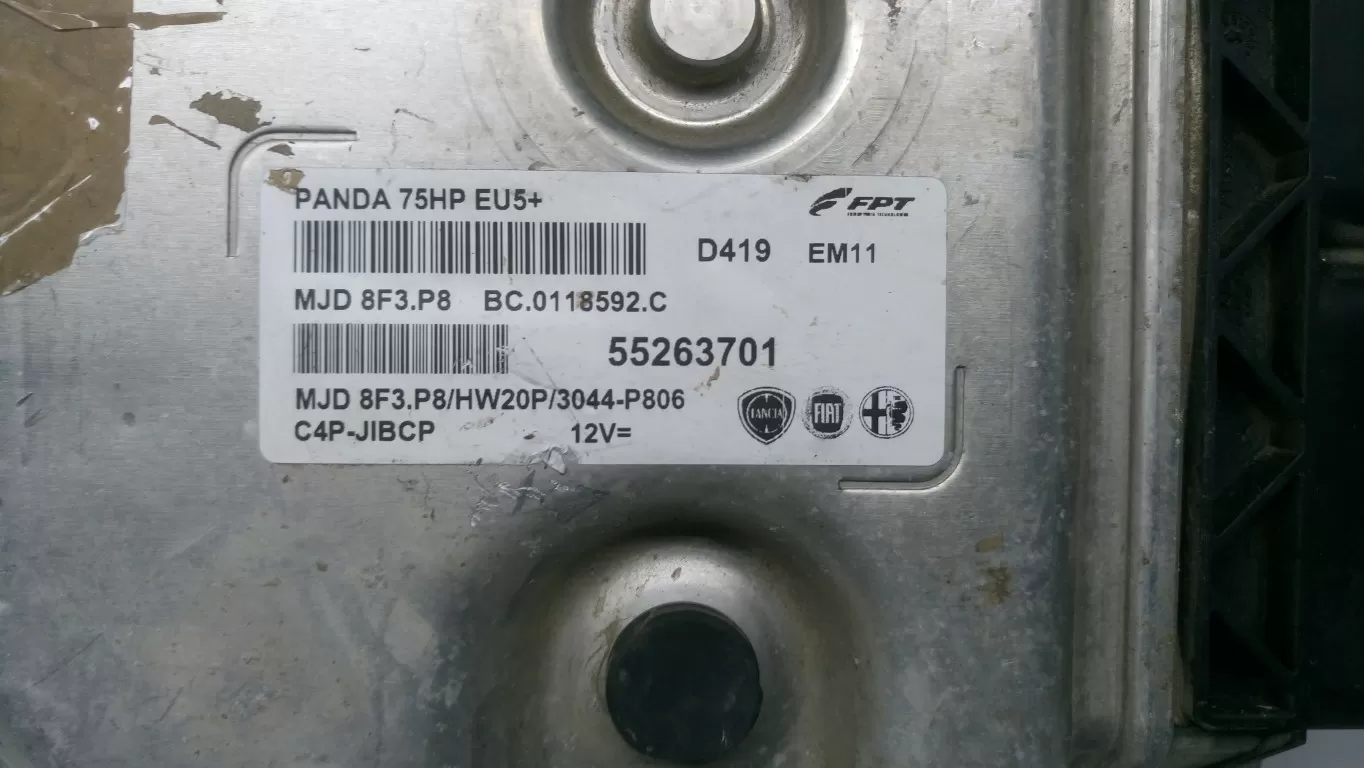 FIAT PANDA MJD 8F3.P8, MJD8F3P8, 55263701